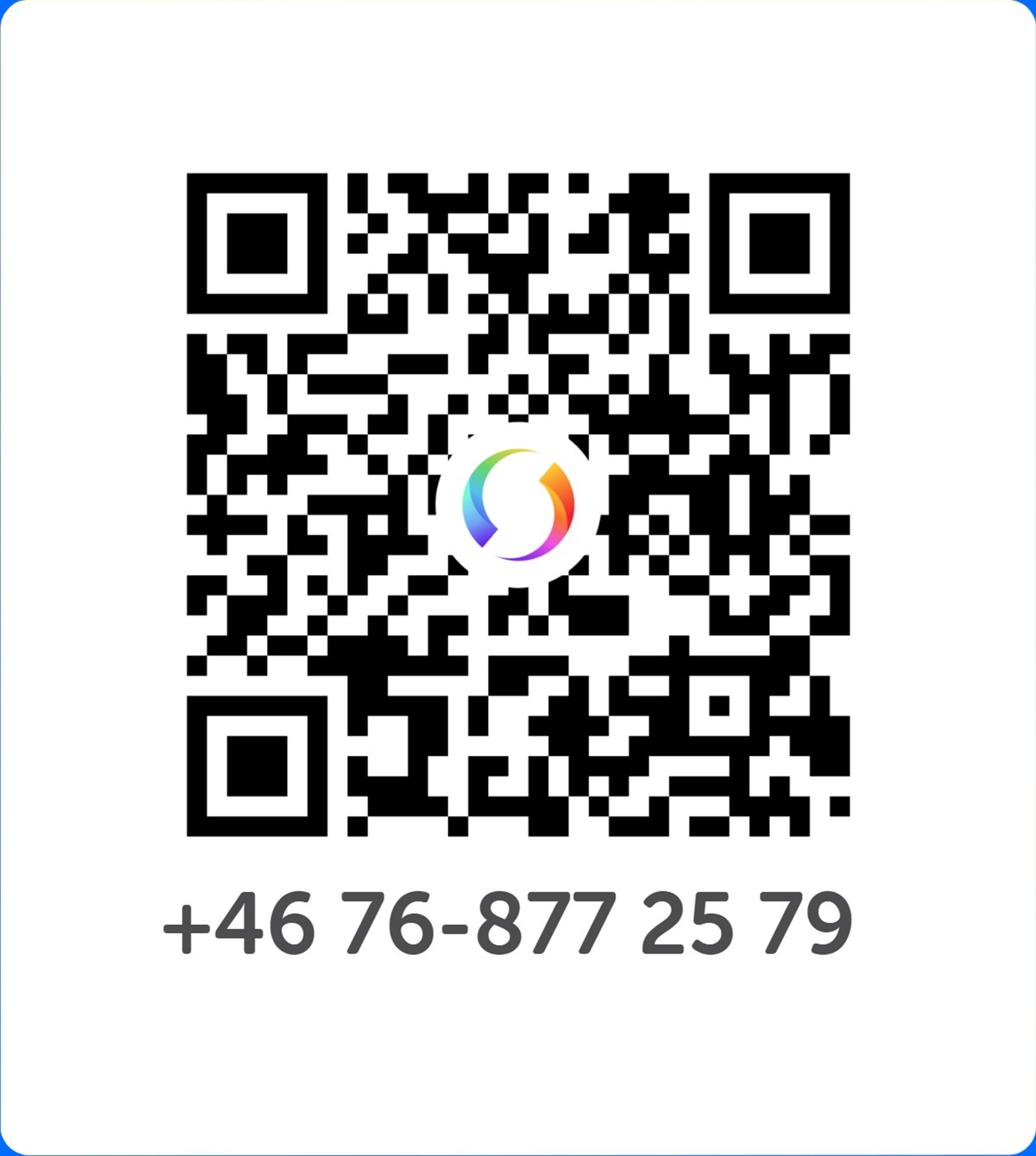 Swish donation button